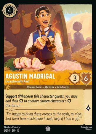 Agustin Madrigal - Exceptionally Kind  ·  Wilds Unknown 6 · Foil