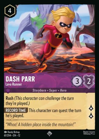 Dash Parr - Lava Runner  ·  Wilds Unknown 61