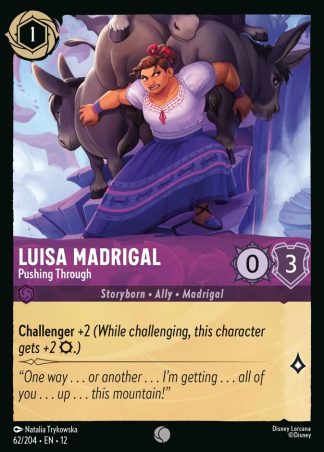 Luisa Madrigal - Pushing Through  ·  Wilds Unknown 62 · Foil