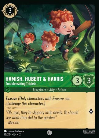 Hamish, Hubert & Harris - Troublemaking Triplets  ·  Wilds Unknown 70