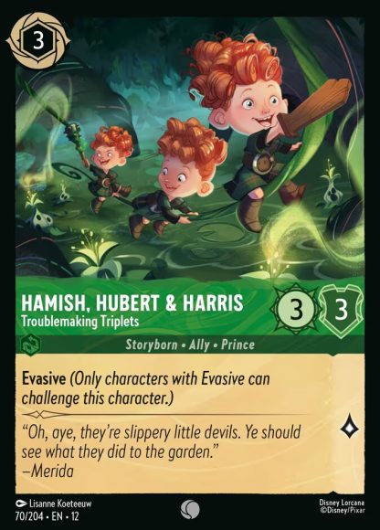 Hamish, Hubert & Harris - Troublemaking Triplets · Wilds Unknown 70