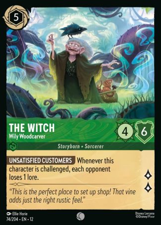 The Witch - Wily Woodcarver  ·  Wilds Unknown 74 · Foil