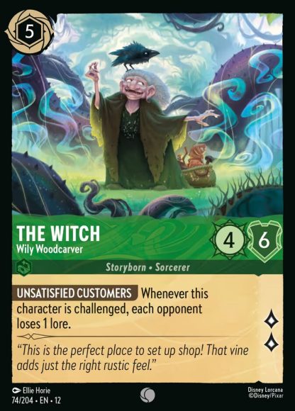 The Witch - Wily Woodcarver · Wilds Unknown 74