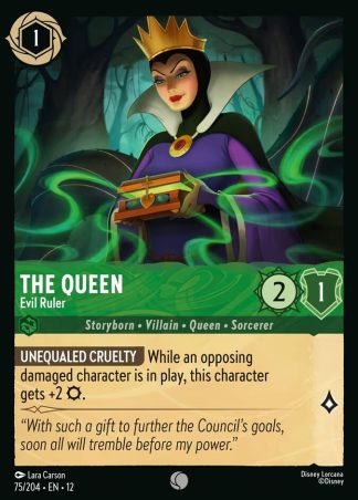 The Queen - Evil Ruler  ·  Wilds Unknown 75 · Foil