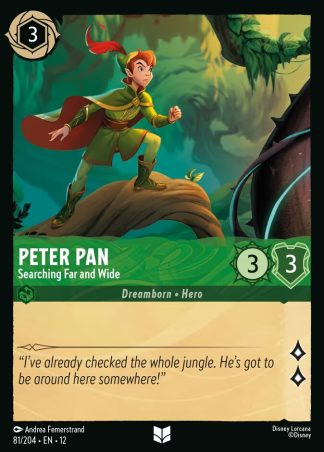 Peter Pan - Searching Far and Wide  ·  Wilds Unknown 81