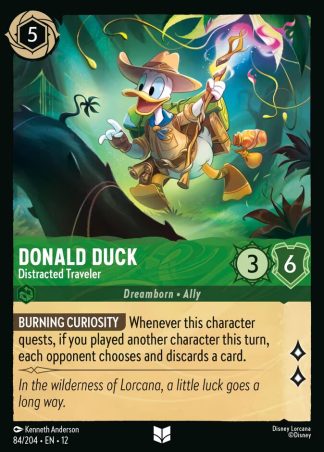 Donald Duck - Distracted Traveler  ·  Wilds Unknown 84