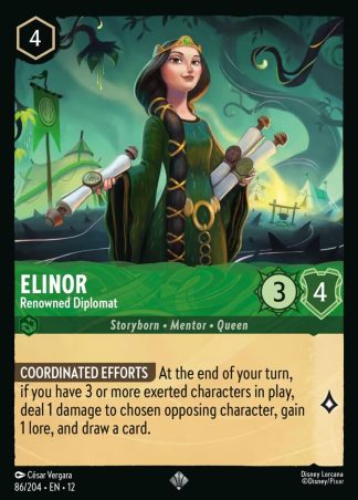 Elinor - Renowned Diplomat · Wilds Unknown 86 · Foil