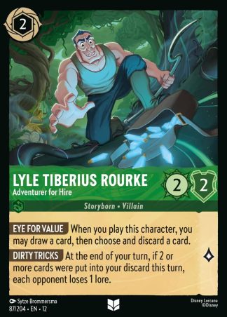 Lyle Tiberius Rourke - Adventurer for Hire  ·  Wilds Unknown 87