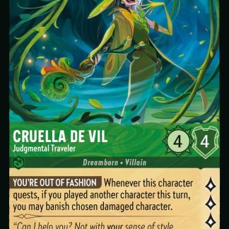 Cruella De Vil - Judgmental Traveler  ·  Wilds Unknown 92