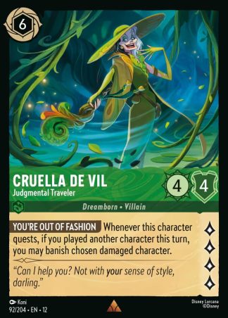 Cruella De Vil - Judgmental Traveler  ·  Wilds Unknown 92