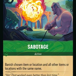 Sabotage  ·  Wilds Unknown 96