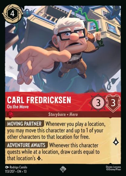 Carl Fredricksen - On the Move · Attack of the Vine! 113