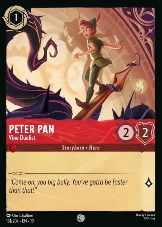 Peter Pan - Vine Duelist  ·  Attack of the Vine! 131