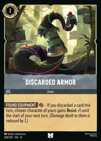 Discarded Armor  ·  Attack of the Vine! 204