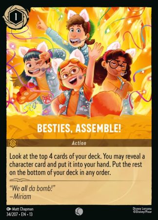 Besties, Assemble!  ·  Attack of the Vine! 34 · Foil