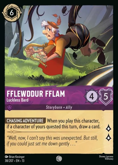 Flewddur Fflam - Luckless Bard · Attack of the Vine! 38