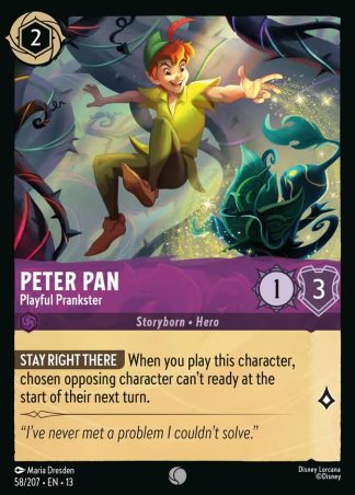 Peter Pan - Playful Prankster  ·  Attack of the Vine! 58