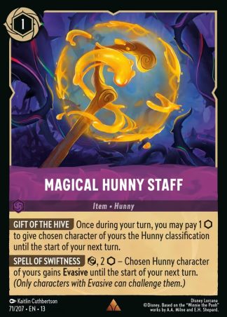 Magical Hunny Staff  ·  Attack of the Vine! 71