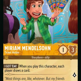 Miriam Mendelsohn - Ticket Holder  ·  Attack of the Vine! 9