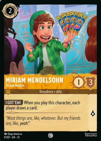 Miriam Mendelsohn - Ticket Holder  ·  Attack of the Vine! 9