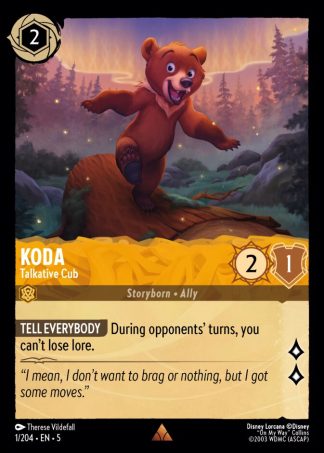 Koda - Talkative Cub  ·  Shimmering Skies 1