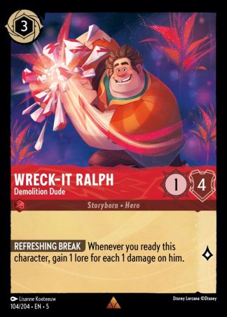 Wreck-It Ralph - Demolition Dude  ·  Shimmering Skies 104