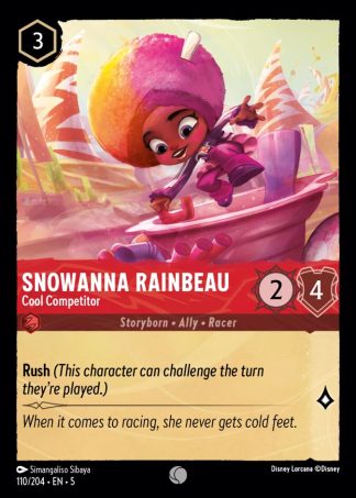 Snowanna Rainbeau - Cool Competitor  ·  Shimmering Skies 110