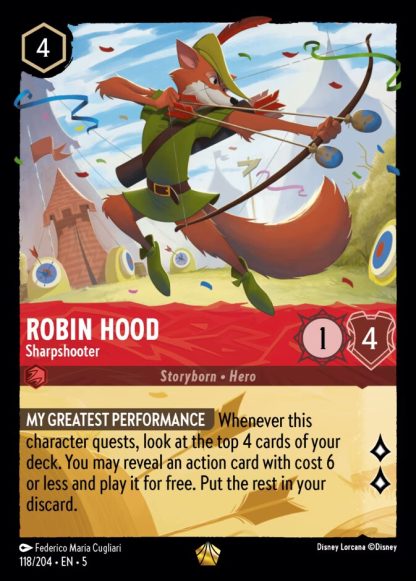 Robin Hood - Sharpshooter · Shimmering Skies 118