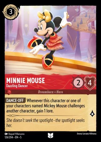 Minnie Mouse - Dazzling Dancer  ·  Shimmering Skies 126