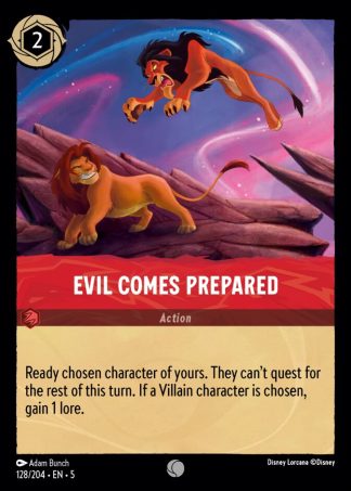 Evil Comes Prepared  ·  Shimmering Skies 128