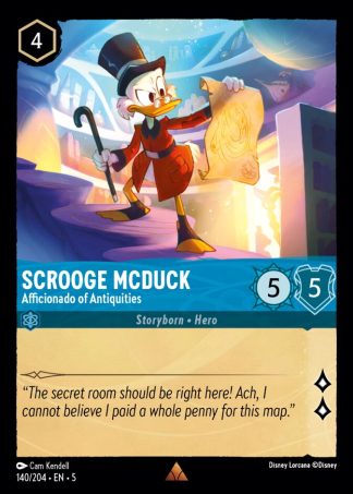 Scrooge McDuck - Afficionado of Antiquities  ·  Shimmering Skies 140
