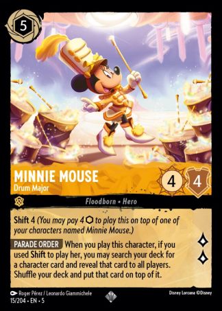 Minnie Mouse - Drum Major  ·  Shimmering Skies 15