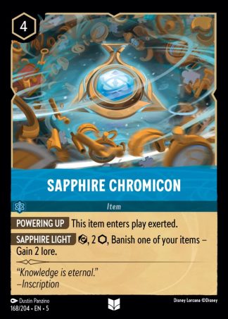Sapphire Chromicon  ·  Shimmering Skies 168
