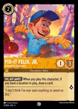 Fix-It Felix, Jr. - Delighted Sightseer  ·  Shimmering Skies 17