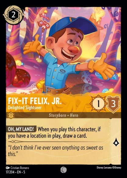 Fix-It Felix, Jr. - Delighted Sightseer · Shimmering Skies 17