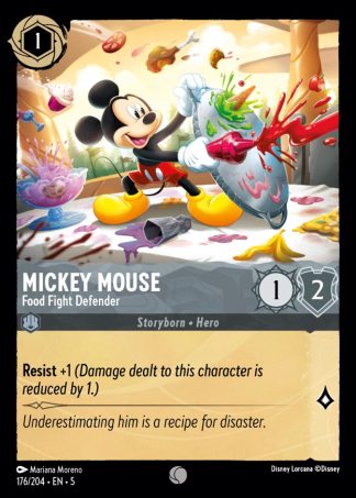 Mickey Mouse - Food Fight Defender  ·  Shimmering Skies 176