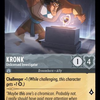 Kronk - Unlicensed Investigator  ·  Shimmering Skies 178
