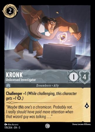 Kronk - Unlicensed Investigator  ·  Shimmering Skies 178