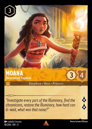 Moana - Determined Explorer  ·  Shimmering Skies 18