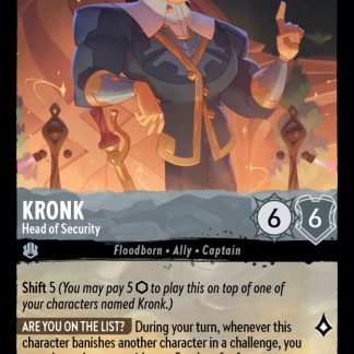 Kronk - Head of Security  ·  Shimmering Skies 185