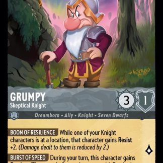 Grumpy - Skeptical Knight  ·  Shimmering Skies 186