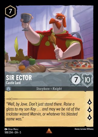 Sir Ector - Castle Lord  ·  Shimmering Skies 188