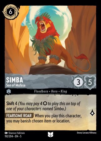Simba - Son of Mufasa  ·  Shimmering Skies 192