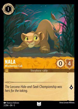 Nala - Mischievous Cub  ·  Shimmering Skies 2