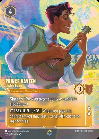 Prince Naveen - Ukulele Player  ·  Shimmering Skies 205