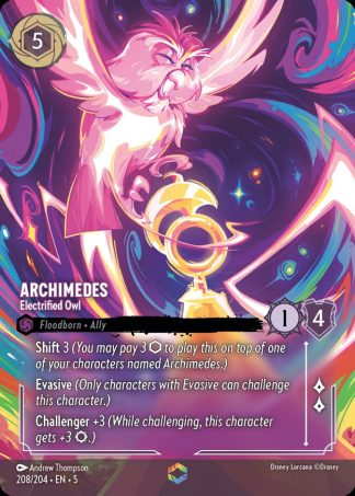 Archimedes - Electrified Owl  ·  Shimmering Skies 208