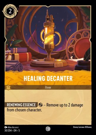 Healing Decanter  ·  Shimmering Skies 30