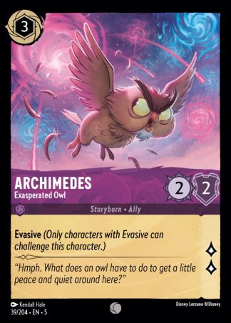 Archimedes - Exasperated Owl  ·  Shimmering Skies 39