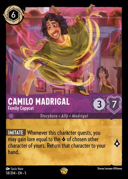 Camilo Madrigal - Family Copycat · Shimmering Skies 58