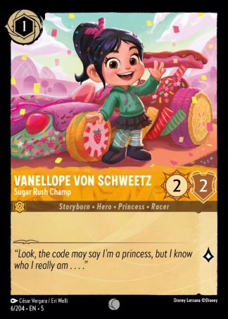 Vanellope von Schweetz - Sugar Rush Champ  ·  Shimmering Skies 6